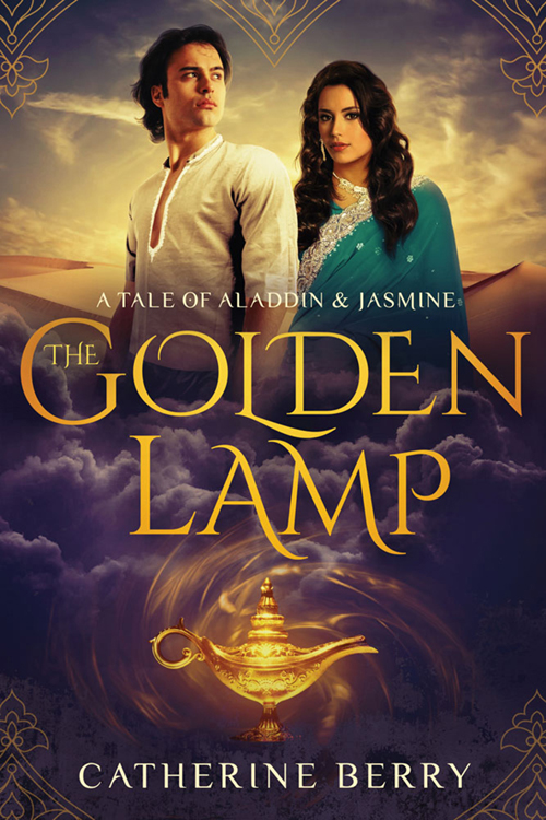 Fantasy Book Cover Design: The Golden Lamp